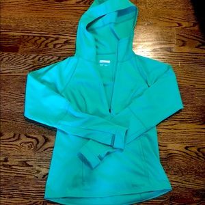 Green Marmot Woman’s hood half zip jacket